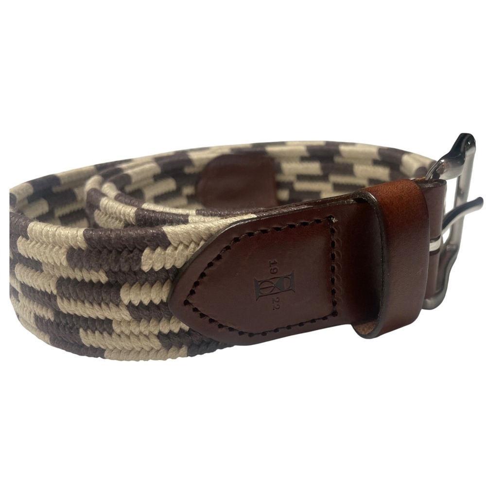 Allen Edmonds Nantucket Braided Leather Woven Belt‎ Men's XL